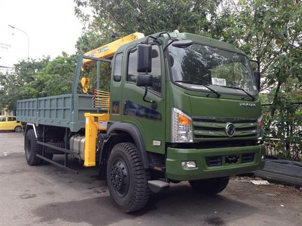 Xe tải Dongfeng Trường Giang gắn cẩu Soosan 5 tấn SCS513