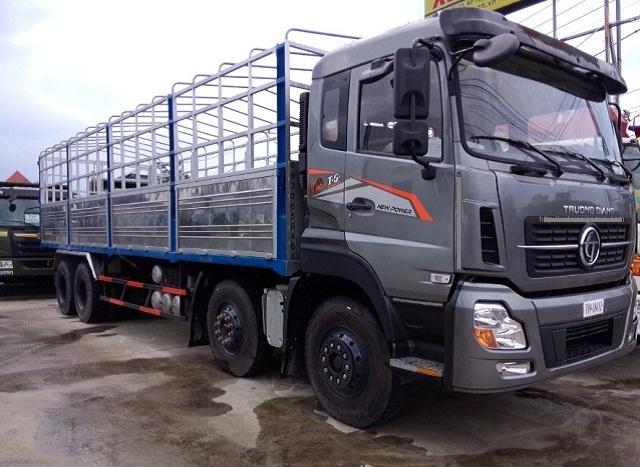 Xe tải thùng 4 chân Dongfeng Trường Giang tải trọng 17 tấn 99 - Giá rẻ