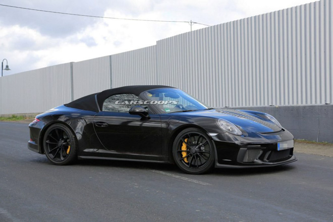 Lộ hình ảnh Porsche 911 GT3 mui trần 1